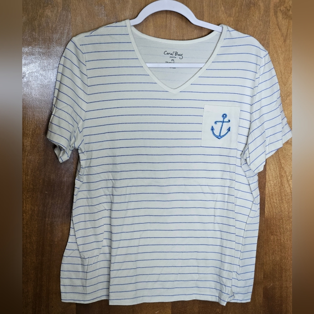 Coral Bay striped tshirt